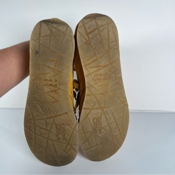 A.S.98 Yellow Gold Leather Trainers | 40 - Picture 6 of 9